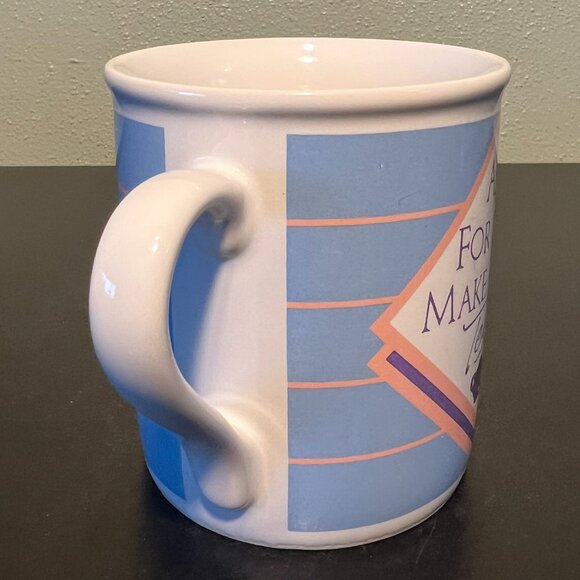 HALLMARK Mug Mates “As For Me, Make Mine Tea!” Ceramic Cup Mug ~ Made in Japan - Picture 4 of 8